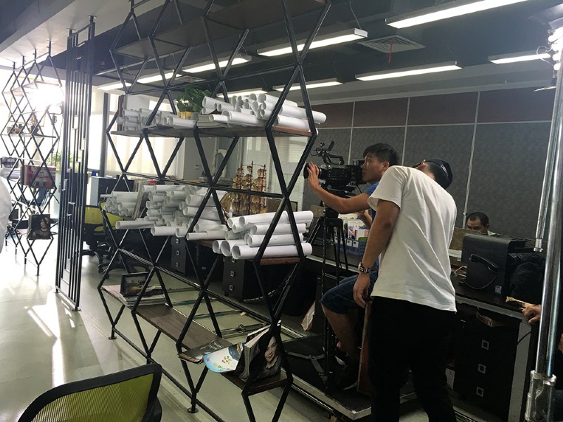 容聲宣傳片拍攝現(xiàn)場(chǎng)