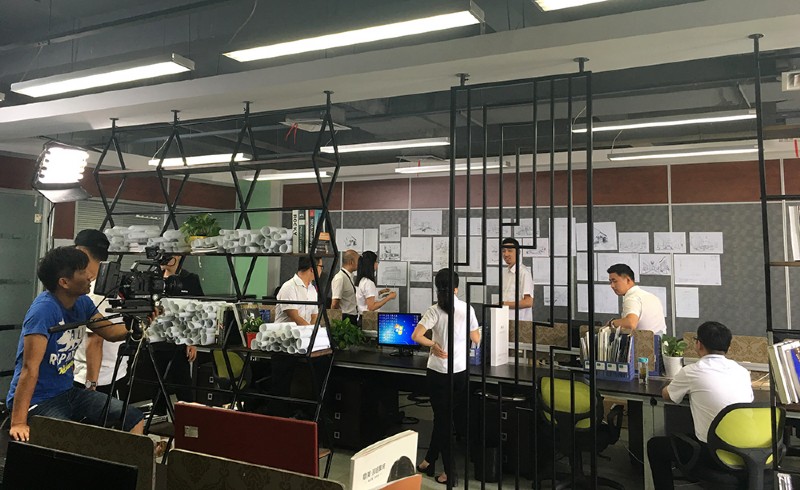 容聲集成吊頂宣傳片拍攝現(xiàn)場(chǎng)