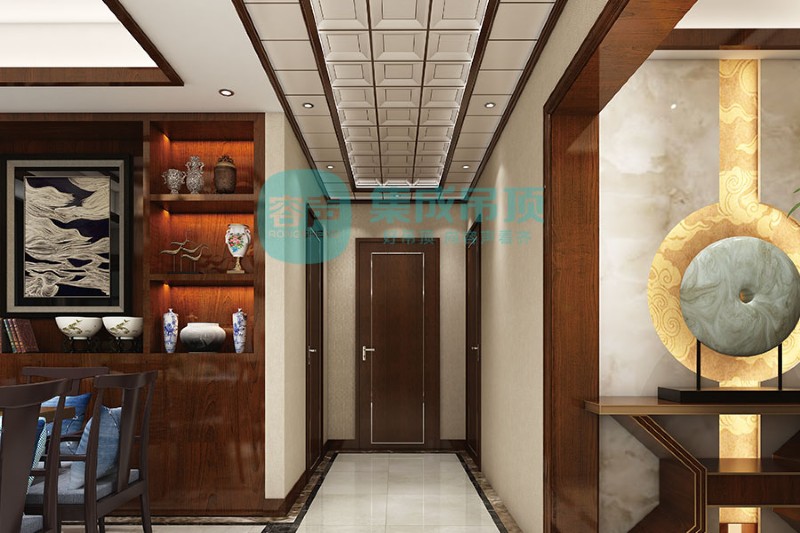 容聲集成吊頂新中式效果圖