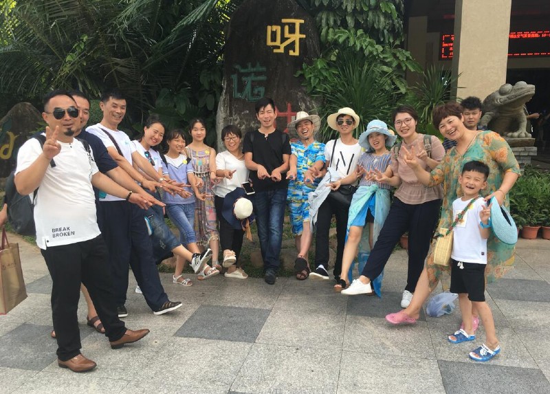 2017容聲集成吊頂優(yōu)秀經銷商三亞游