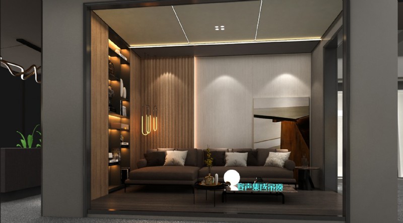 容聲集成吊頂嘉興吊頂展展館效果圖