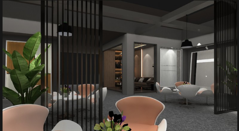 容聲集成吊頂嘉興吊頂展展館效果圖