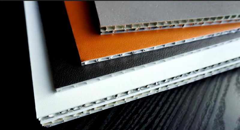 容聲無膠大板剖面圖