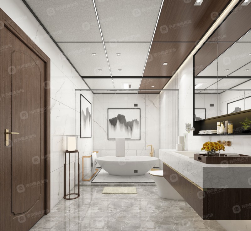 容聲集成吊頂無膠大板效果圖