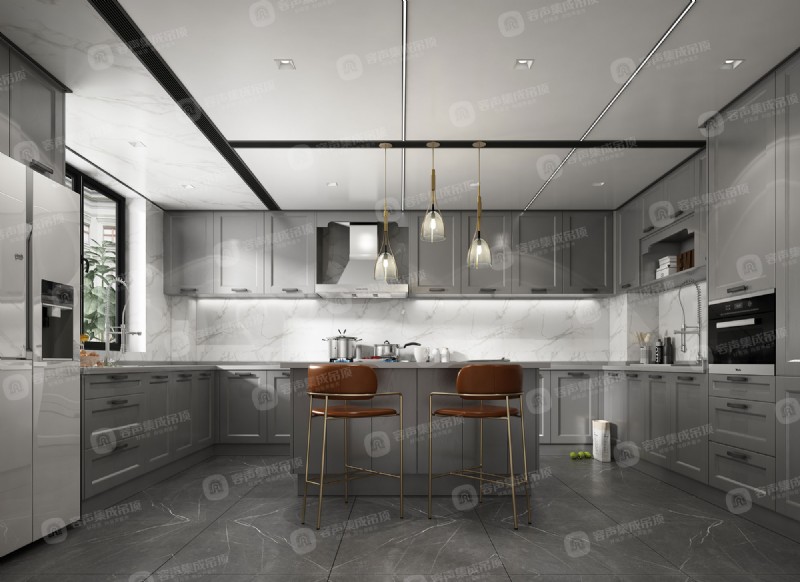 容聲集成吊頂無膠大板效果圖