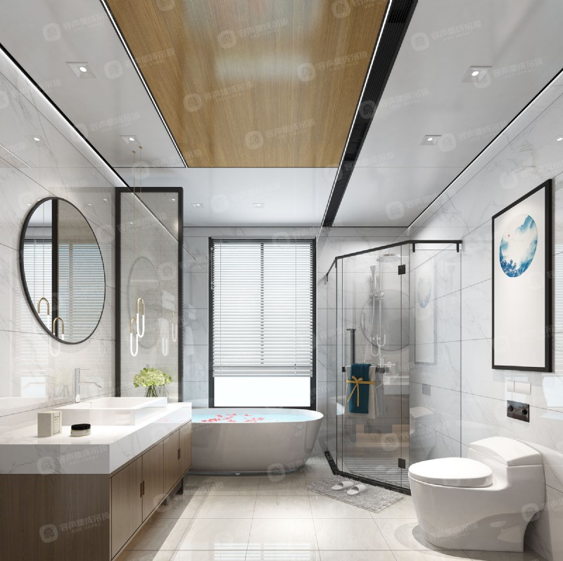 容聲集成吊頂無膠大板效果圖