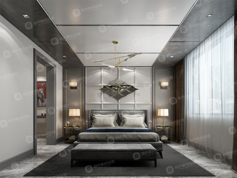 容聲集成吊頂無(wú)膠大板效果圖